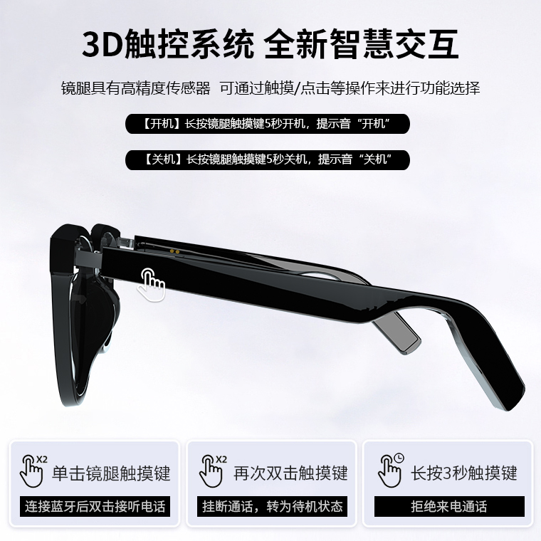 智能藍(lán)牙眼鏡063-1
